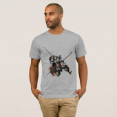 Samurai-Krieger T-Shirt (Vorne ganz)