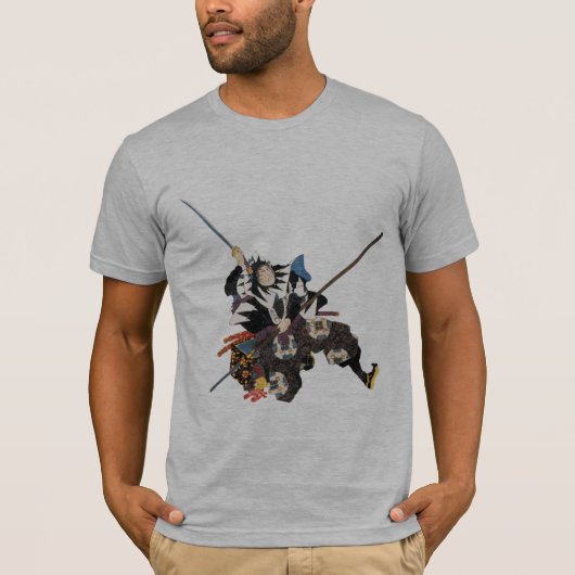 Samurai-Krieger T-Shirt (Vorderseite)