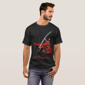 Samurai-Krieger T-Shirt (Vorne ganz)