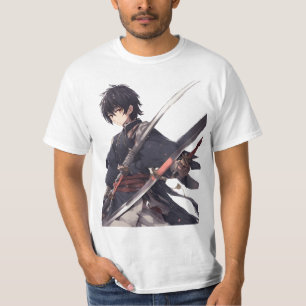 Samurai-Krieger - T-Shirt Japanischer Krieger Schw