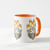 Samurai-Krieger Tasse (VorderseiteRechts)