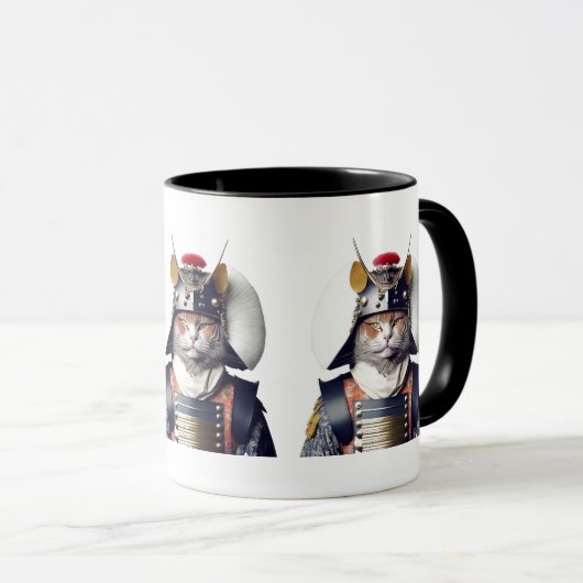 Samurai-Krieger Tasse (VorderseiteRechts)