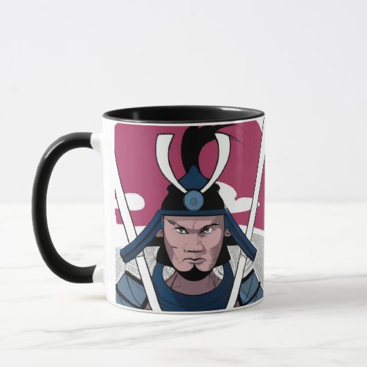 Samurai-Krieger Tasse (Links)