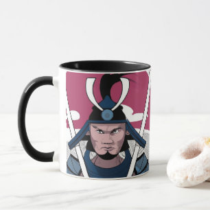 Samurai-Krieger Tasse