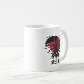 Samurai-Krieger-Tasse – Bushido-Code-Design Kaffeetasse (VorderseiteRechts)