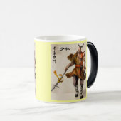 Samurai-Krieger Verwandlungstasse (VorderseiteRechts)