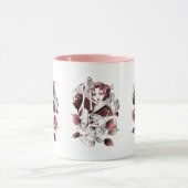 Samurai-Kriegerin Tasse (Zentrum)