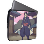 Samurai Laptopschutzhülle (Vorne Rechts)