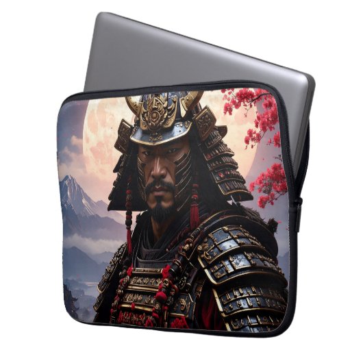 Samurai Laptopschutzhülle (Vorderseite Links)