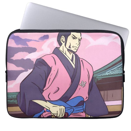 Samurai Laptopschutzhülle (Vorderseite)