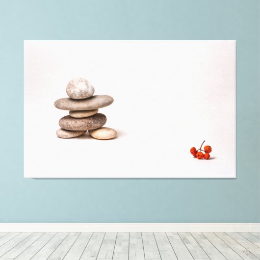 Samurai Leinwanddruck (Insitu (Holzboden))