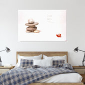 Samurai Leinwanddruck (Insitu (Schlafzimmer))