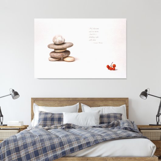 Samurai Leinwanddruck (Insitu (Schlafzimmer))