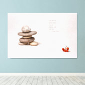 Samurai Leinwanddruck (Insitu (Holzboden))