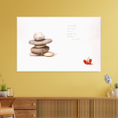 Samurai Leinwanddruck (Insitu (Wohnzimmer))