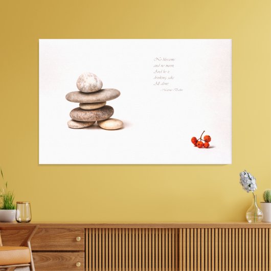 Samurai Leinwanddruck (Insitu (Wohnzimmer))