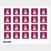 Samurai Lop Bunny Sticker (Blatt)