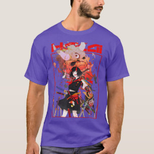 Samurai-Mädchen Ästhetisches Japanisches Mädchen K T-Shirt