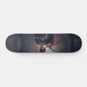 Samurai-Mädchen Skateboard (Horizontal)