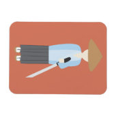 Samurai Magnet (Horizontal)