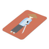 Samurai Magnet (Linke Seite)