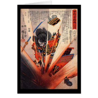 Samurai-Malerei, circa 1800's