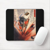 Samurai-Malerei, circa 1800's Mousepad (Mit Mouse)