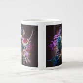 Samurai-Malerei Jumbo-Tasse (Vorderseite)
