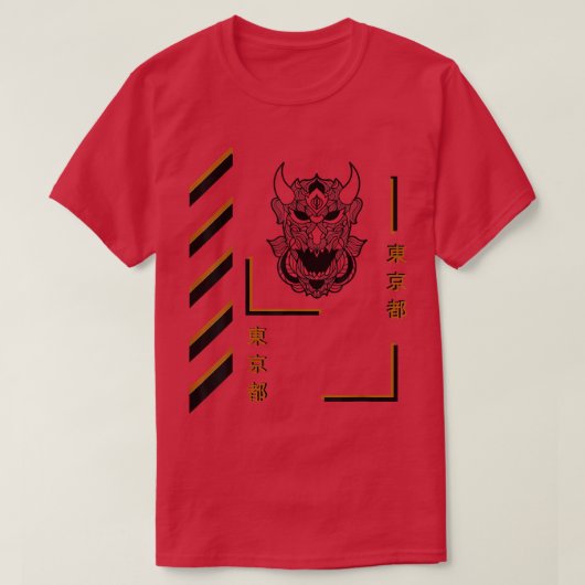 Samurai mandala Sommermode T-Shirt (Design vorne)