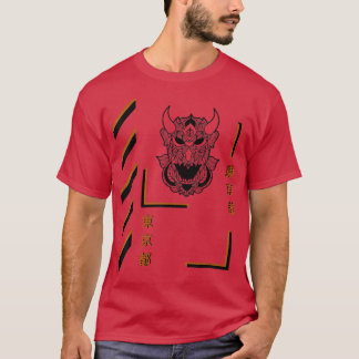 Samurai mandala Sommermode T-Shirt