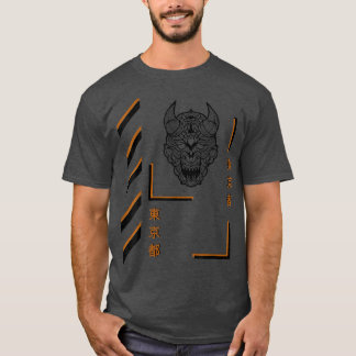 Samurai mandala Sommermode T-Shirt