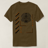 Samurai mandala Sommermode T-Shirt (Design vorne)