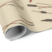 SAMURAI MASATSURA BEKÄMPFT SICH IN DER ARROWS-DUSC GESCHENKPAPIER (Rolleneckpunkt)