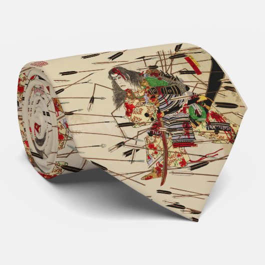 SAMURAI MASATSURA BEKÄMPFT SICH IN DER ARROWS-DUSC KRAWATTE (Gerollt)