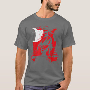 Samurai Mask Shirt Samurai Schwerter Bushido Samur