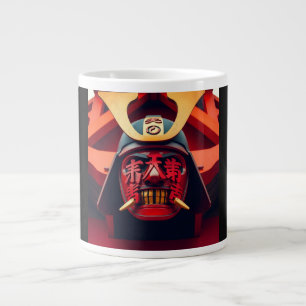 Samurai-Maske Jumbo-Tasse