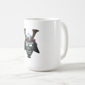 Samurai-Maske Kaffeetasse (VorderseiteRechts)