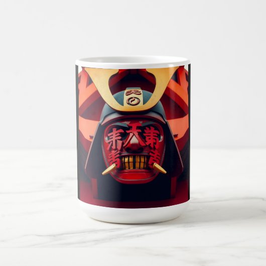 Samurai-Maske Kaffeetasse (Mittel)