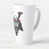 Samurai-Maske Milchtasse (Rechte Ecke)