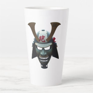 Samurai-Maske Milchtasse