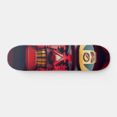 Samurai-Maske Skateboard (Horizontal)