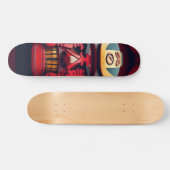 Samurai-Maske Skateboard (Horizontal)