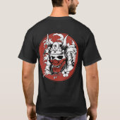 Samurai Maske T-Shirt (Rückseite)