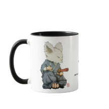 Samurai-Maus in Tatehiza Tasse