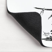 Samurai-Mausunterlage Mousepad (Ecke)