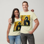 Samurai mit Dragon | T-Shirt (Unisex)