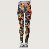 Samurai-Mords-Tiere Leggings (Vorderseite)