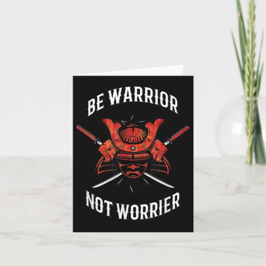 Samurai Motivation, Musashi Srit  Karte (Vorderseite)