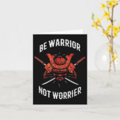 Samurai Motivation, Musashi Srit  Karte (Gelbe Blume)