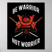 Samurai Motivation, Musashi Srit  Poster (Vorne)